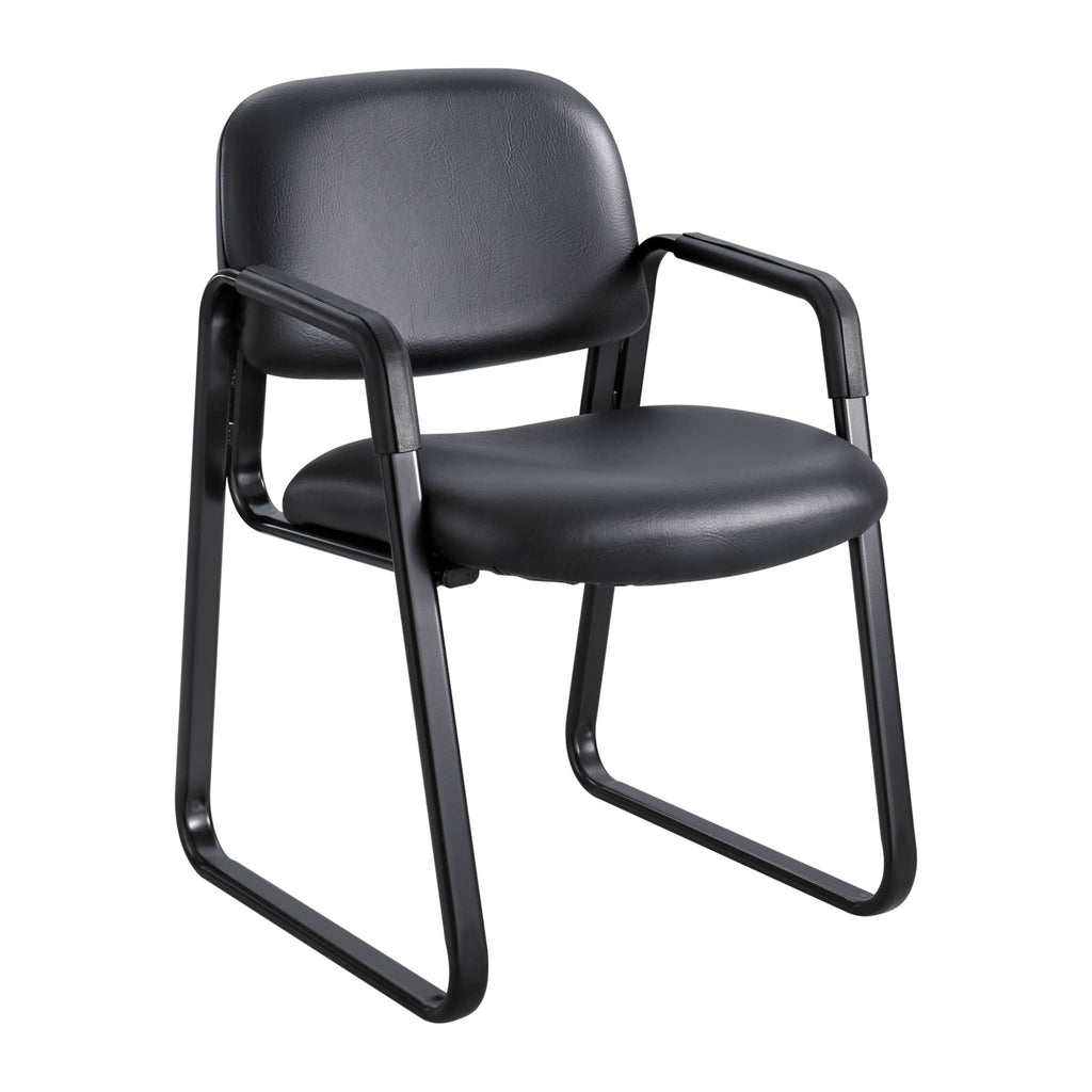 Brown Sled Base Guest Chair Z561