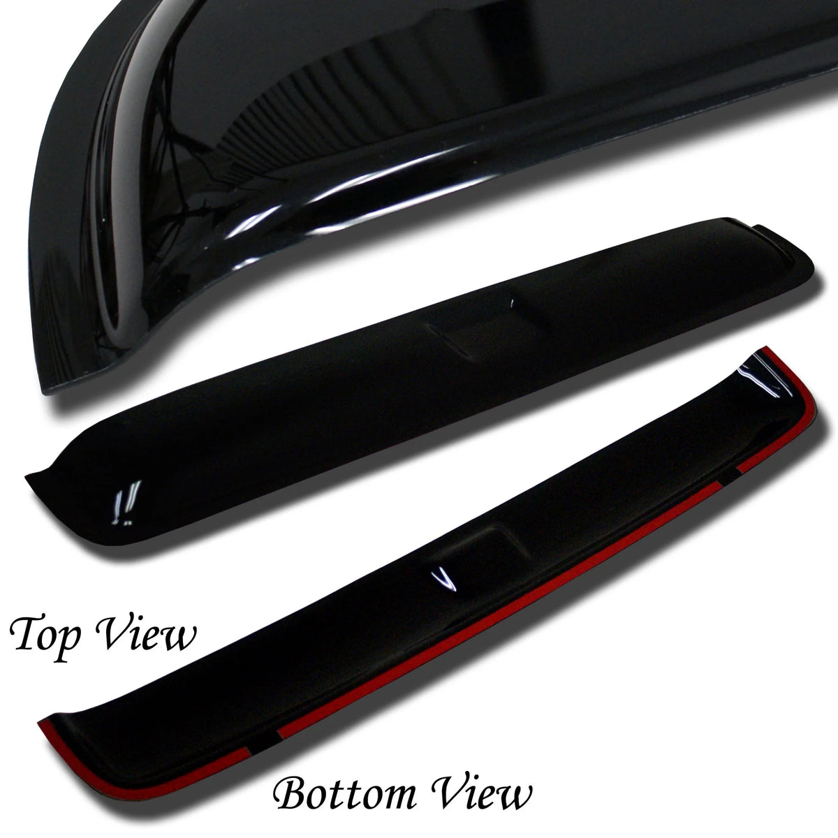 Window Visor and Sunroof Type 2 Outside Mount 5 Pcs Set X544