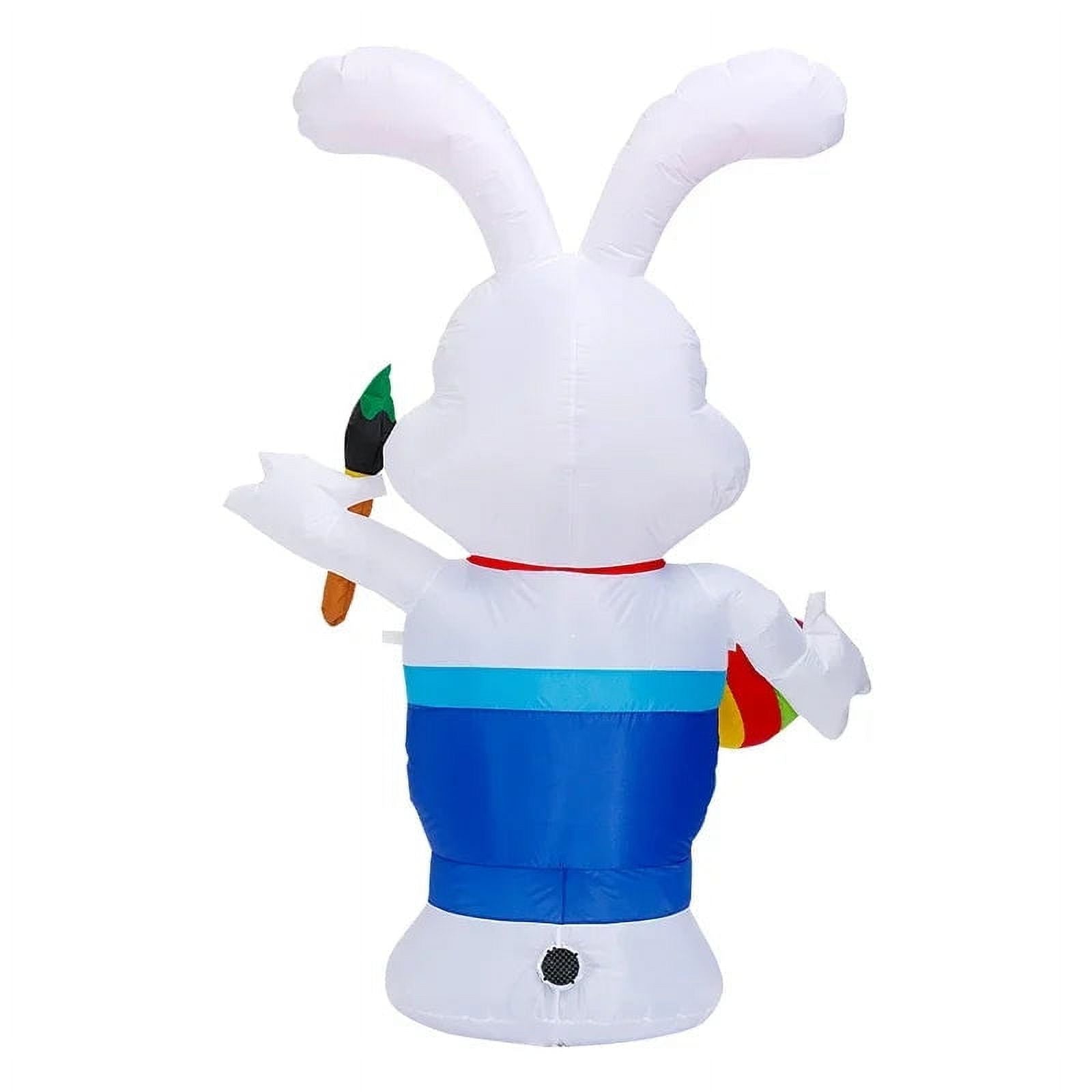 5.9FT Easter Inflatable Bunny with LED H229682
