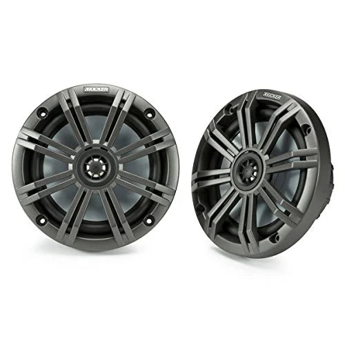 6.5-Inch Marine Coaxial Speakers with 3/4-Inch Tweeters, 4-Ohm Z566