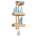 Natural Bamboo Bathroom Shower Caddy Q758074