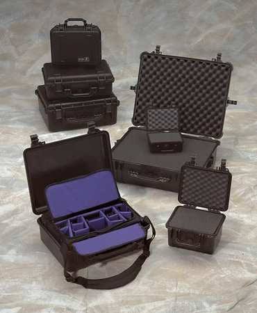 Protective Case, 20 5/8 in Overall Length, 16 7/8 in Overall Width, 8 1/8 in Overall Depth T724