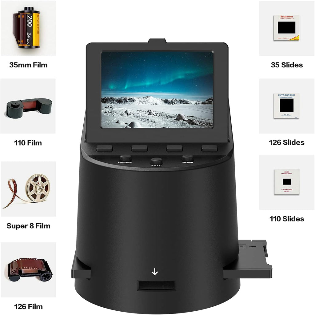 22MP Film Scanner with 3.5 LCD C3609