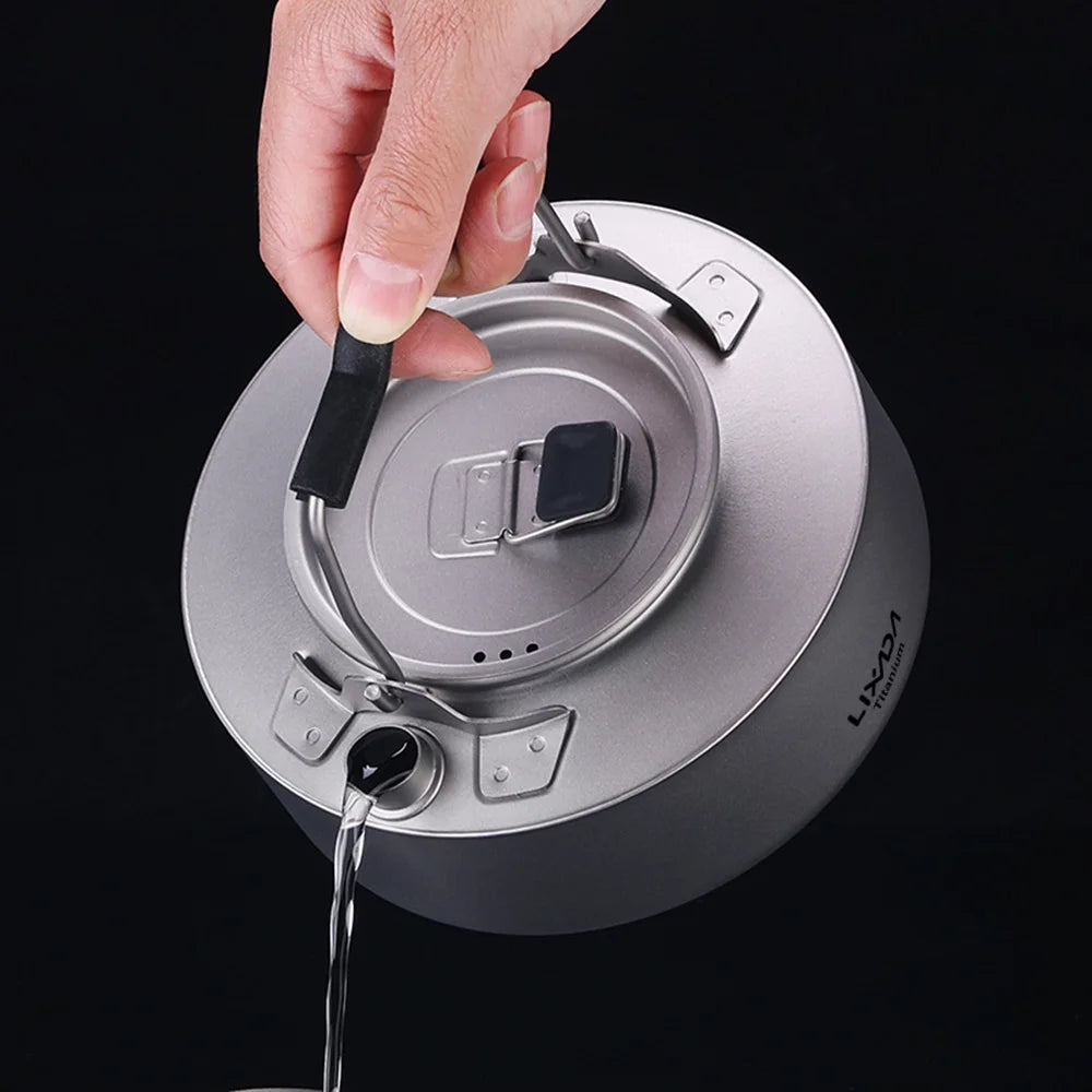 600ml Titanium Tea Pot Kettle Y205
