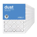 16.37x21.5x1 MERV 8 Pleated Air Filter Box of 12 N2765
