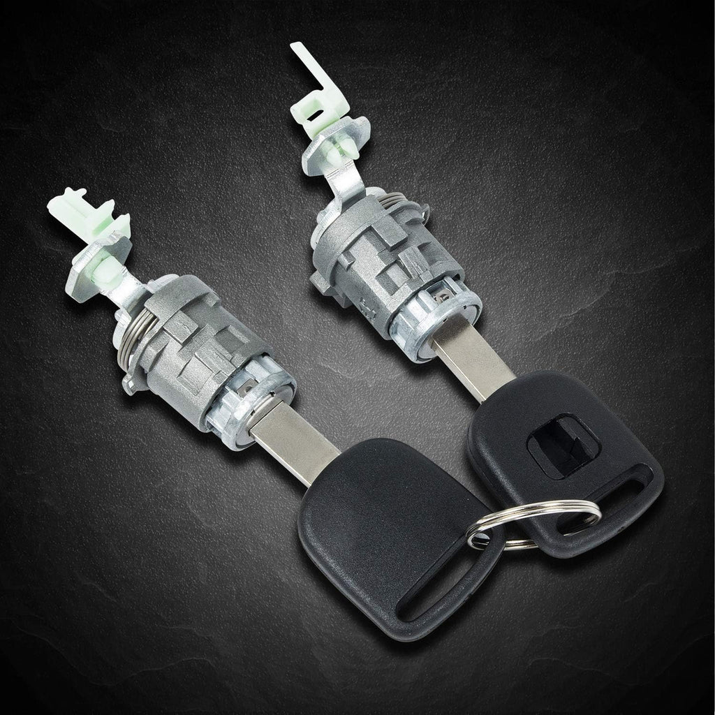 Ignition Switch Cylinder and 2 Door Lock Cylinders With 2 keys Pack of 2 Y214