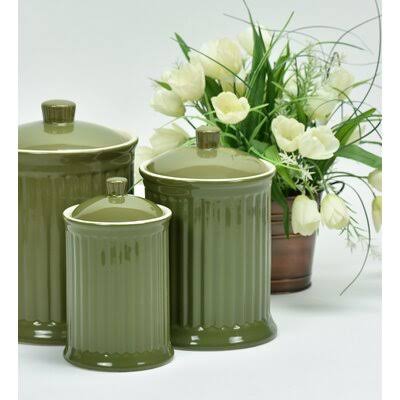 3 Piece Kitchen Canister Set C22174