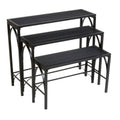 3PC Nesting Plant Stand Blk A932734