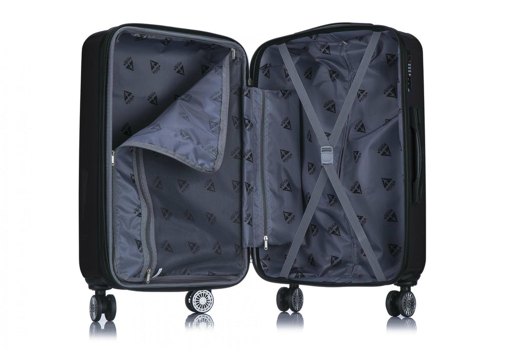 Green 3 Piece Hardside Spinner Set C8822