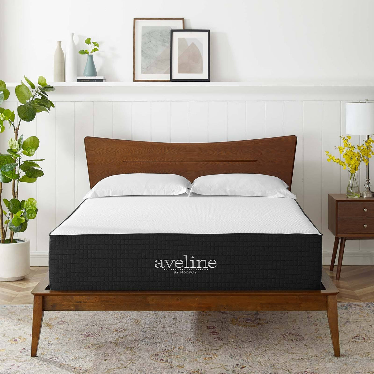 14x22 Memory Foam Full Mattress White S7056