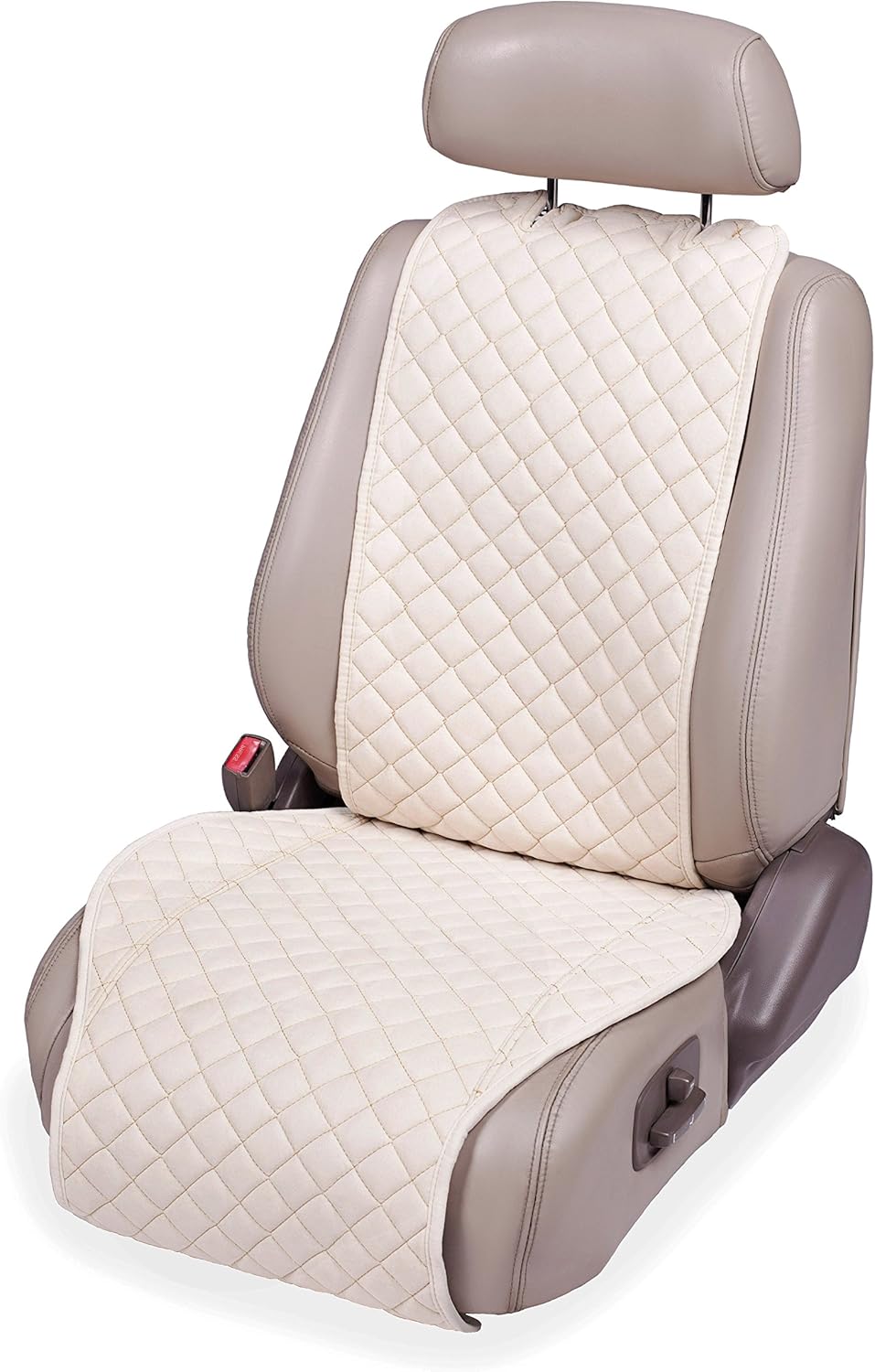 Suede Car Seat Cover Front Non-Slip Protector Universal Fits Automotive, Van, SUV, Truck - Pack of 2 O45703