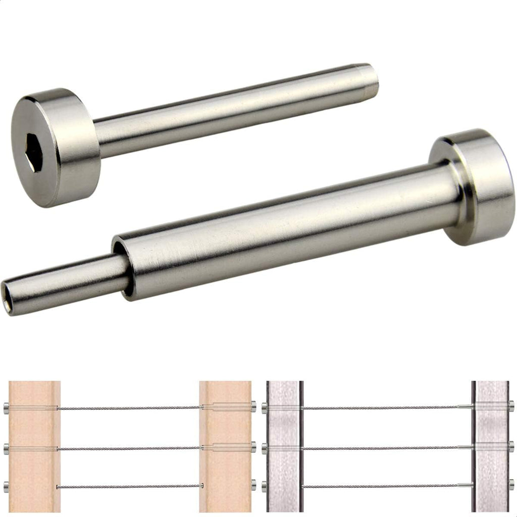 20 Pairs 1/8 T316 Stainless Steel Cable Railing Kit K6283
