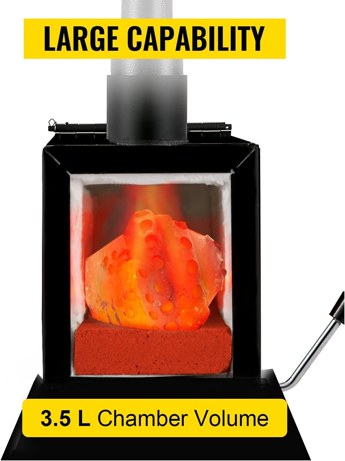 Square Propane Gas Forge with Single Durable Door G460636
