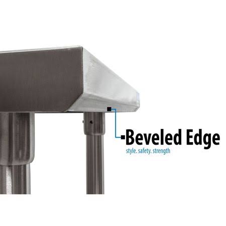 Stainless Steel Work Table with Undershelf V88173