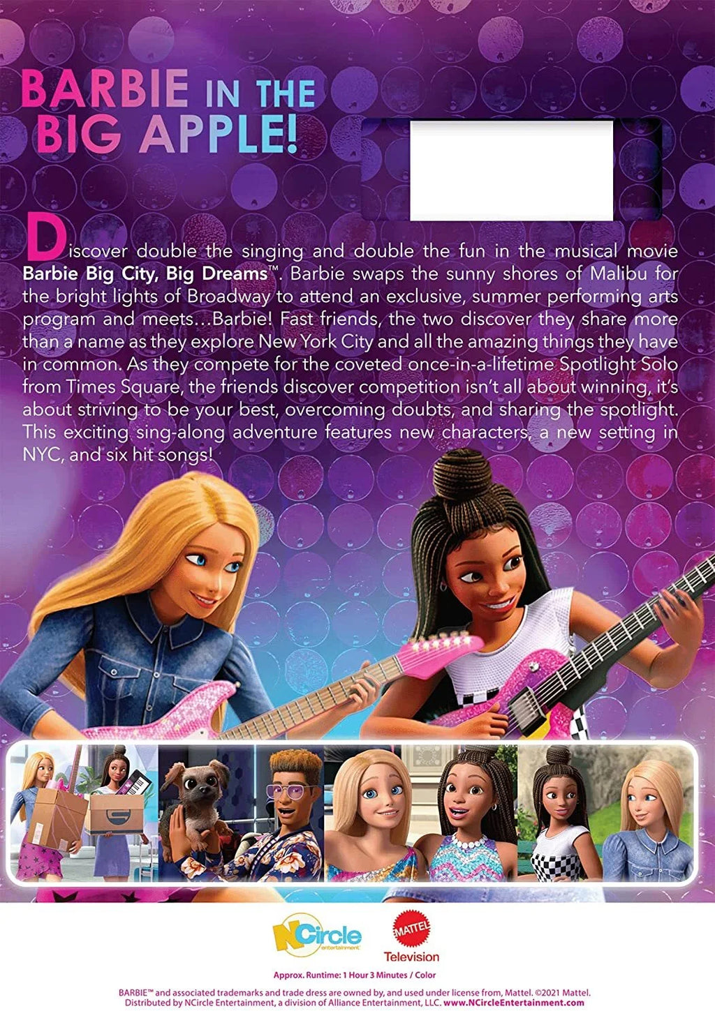 Barbie: Big City, Big Dreams (DVD) F29492