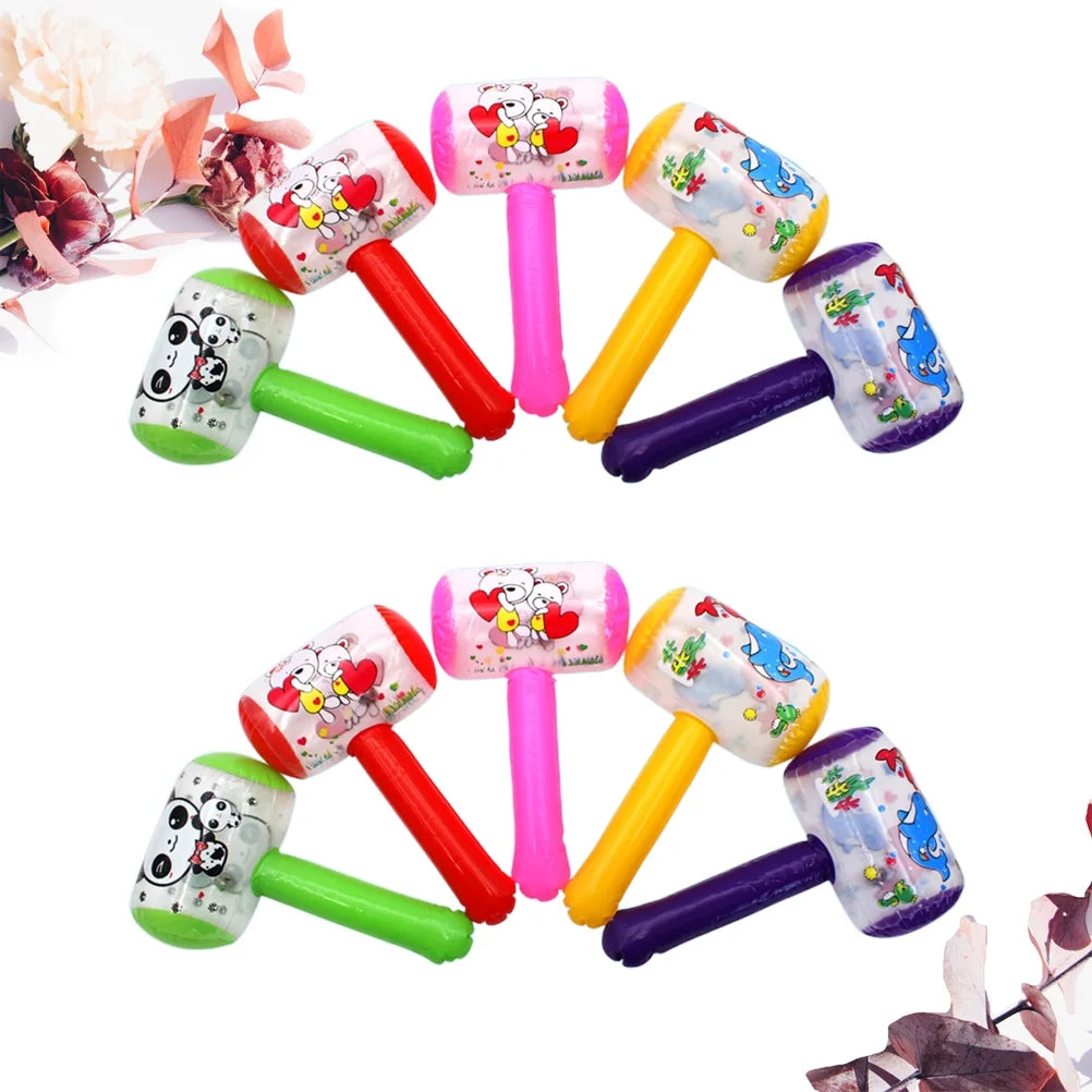 Inflatable Hammer Toy with Bell X12878