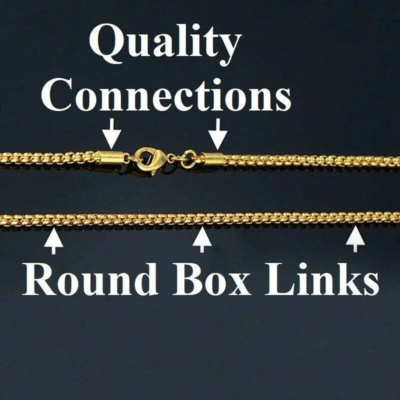 18k Gold Filled Dragon Pendant Cuban Link Chain 24" Necklace F973322