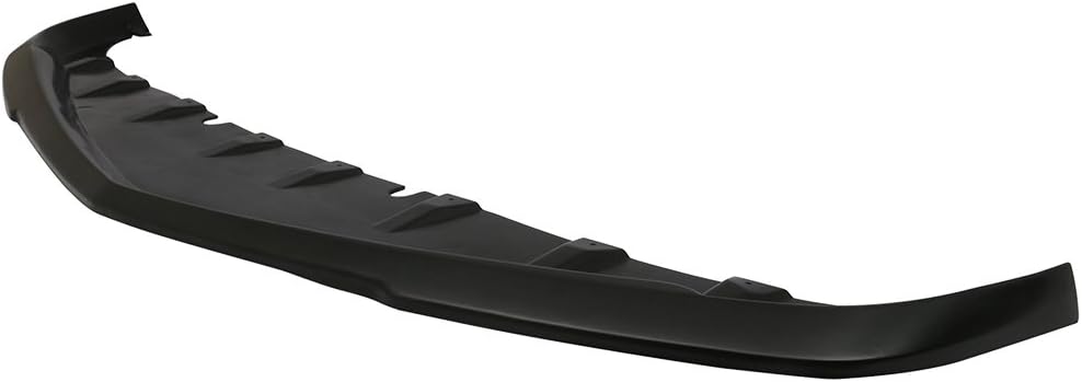 Unpainted Black Polyurethane Front Lip Splitter for 2014-2015 Chevy Camaro V6 LT LS G66339