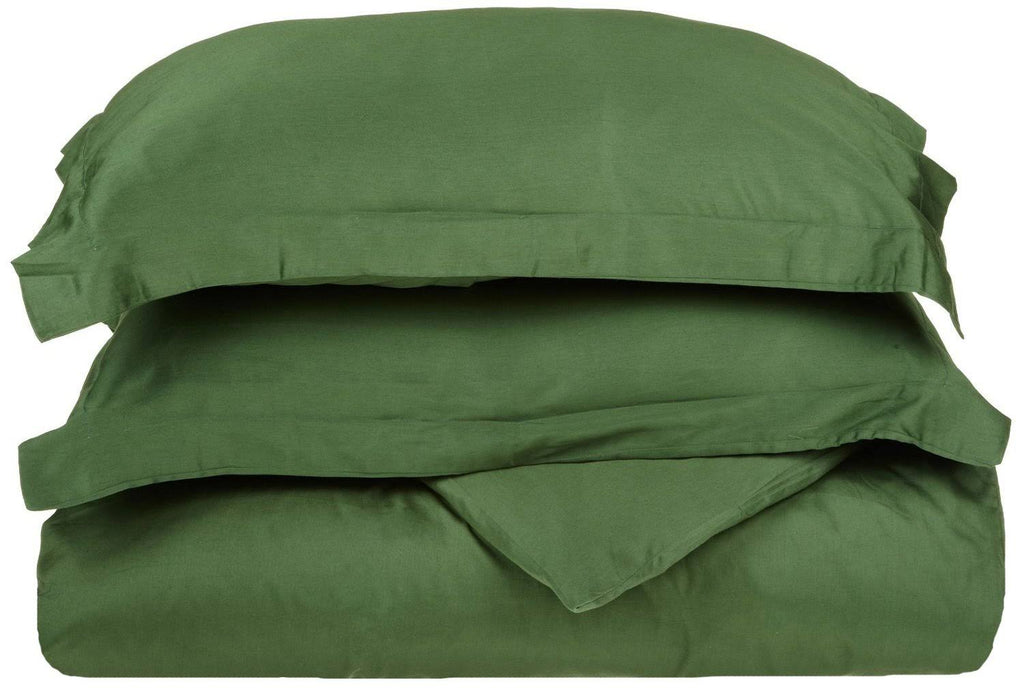 300 Thread Count Cotton Solid Duvet Cover Set King/California King T1572