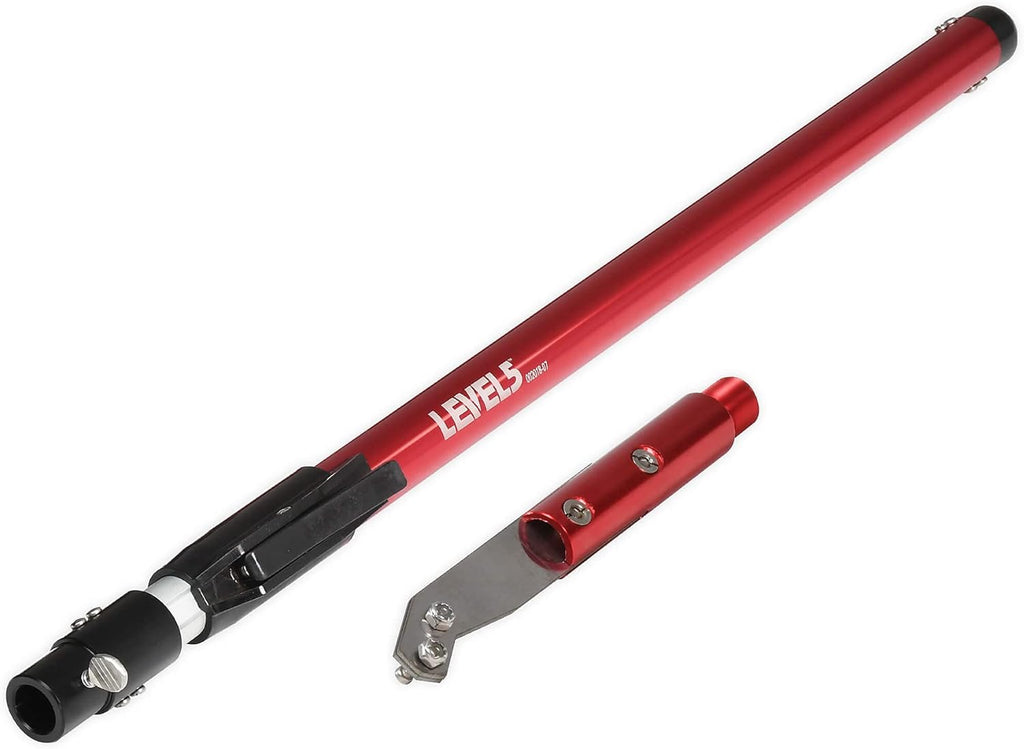 Nail Spotter Extension Handle, 47" to 77" - Anodized Aluminum X185