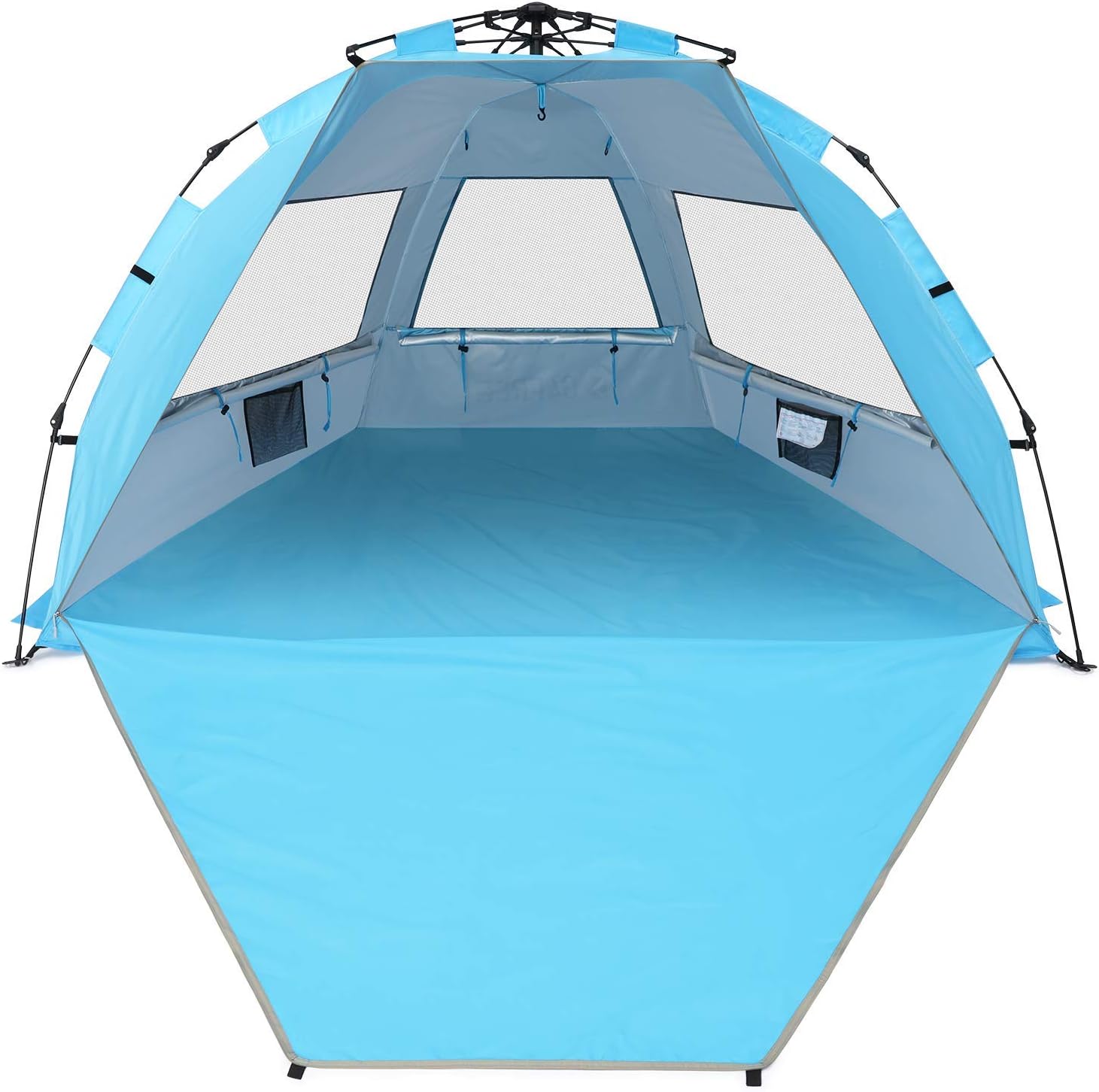 Pop Up Beach Tent Sun Shelter Canopy with UPF 50+ UV Protection I405