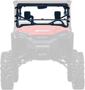 Heavy Duty Scratch Resistant Flip/Fold Down 2-in-1 Windshield 1/4 Thick Polycarbonate Hard Coated K843