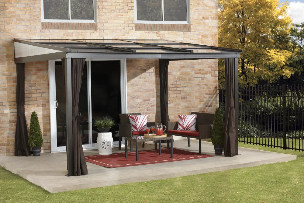 Wall-Mounted Gazebo 10 x 12 ft I1877