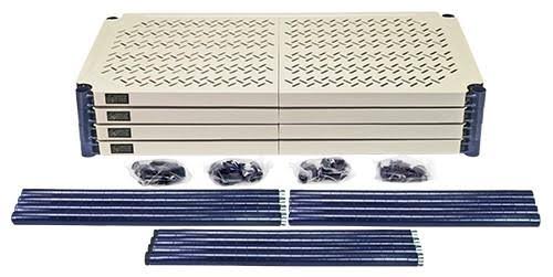 Plastic Shelving Unit N2203