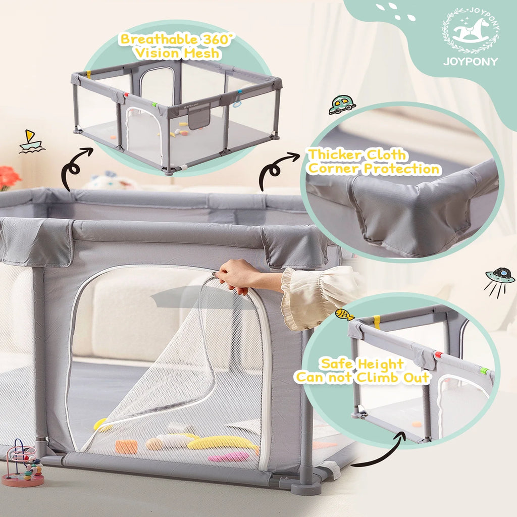 Large Baby Playpen Playard Kids Activity Center T4059