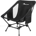 Compact Portable Folding Camping Chair with Side Pockets H520446