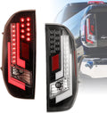 Tail Lights for Toyota Tundra 2014-2020 Clear Lens Red A61903