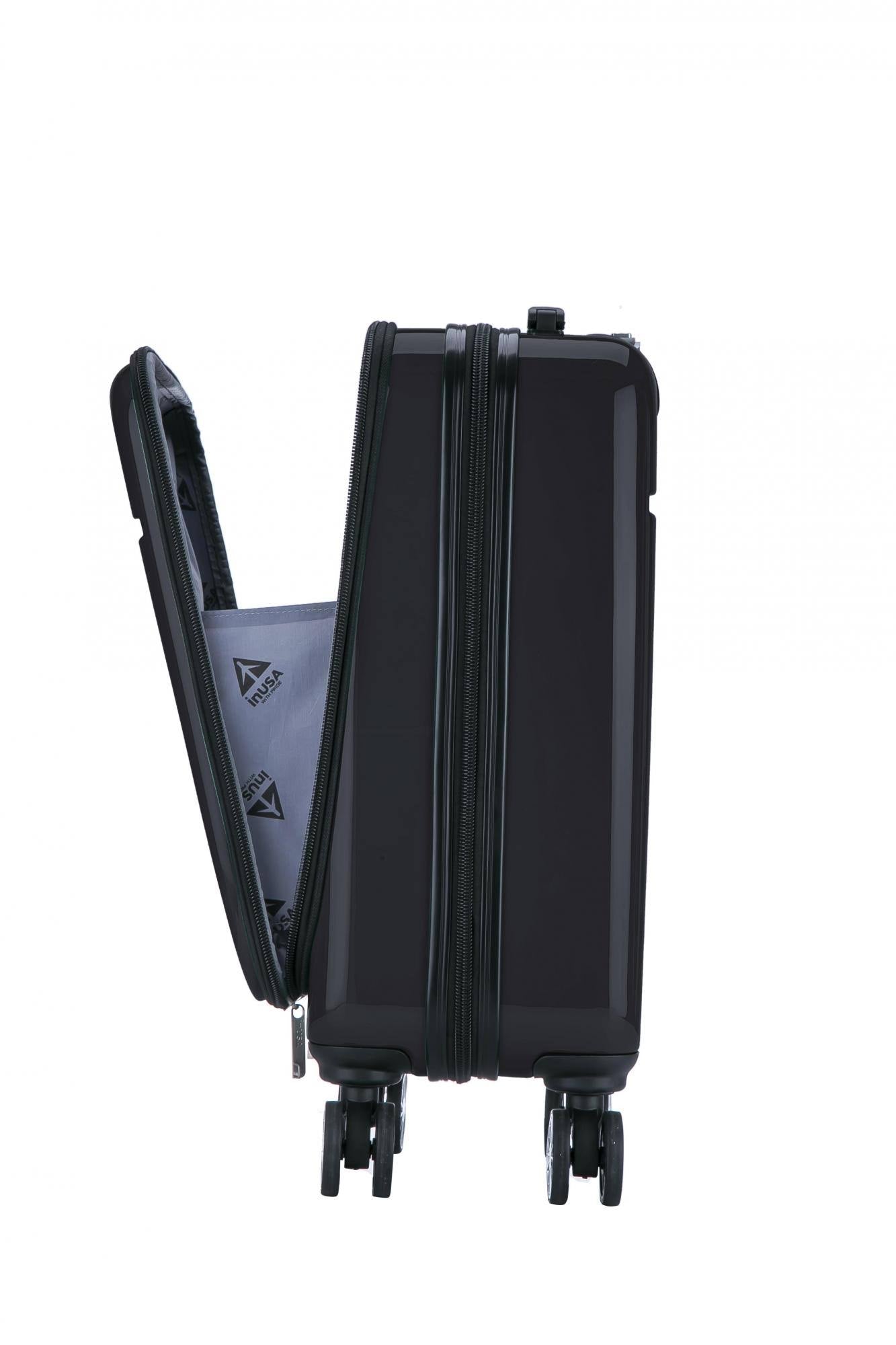 Green 3 Piece Hardside Spinner Set C8822
