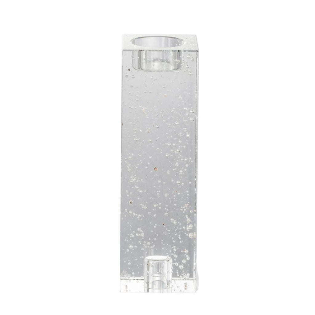 Clear Candle Holder O868