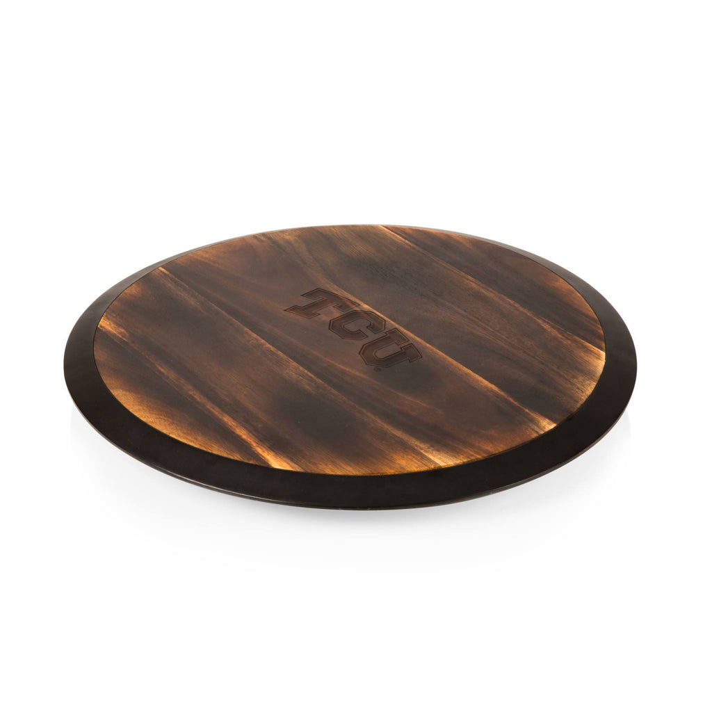 Acacia Wood Lazy Susan Serving Tray F311