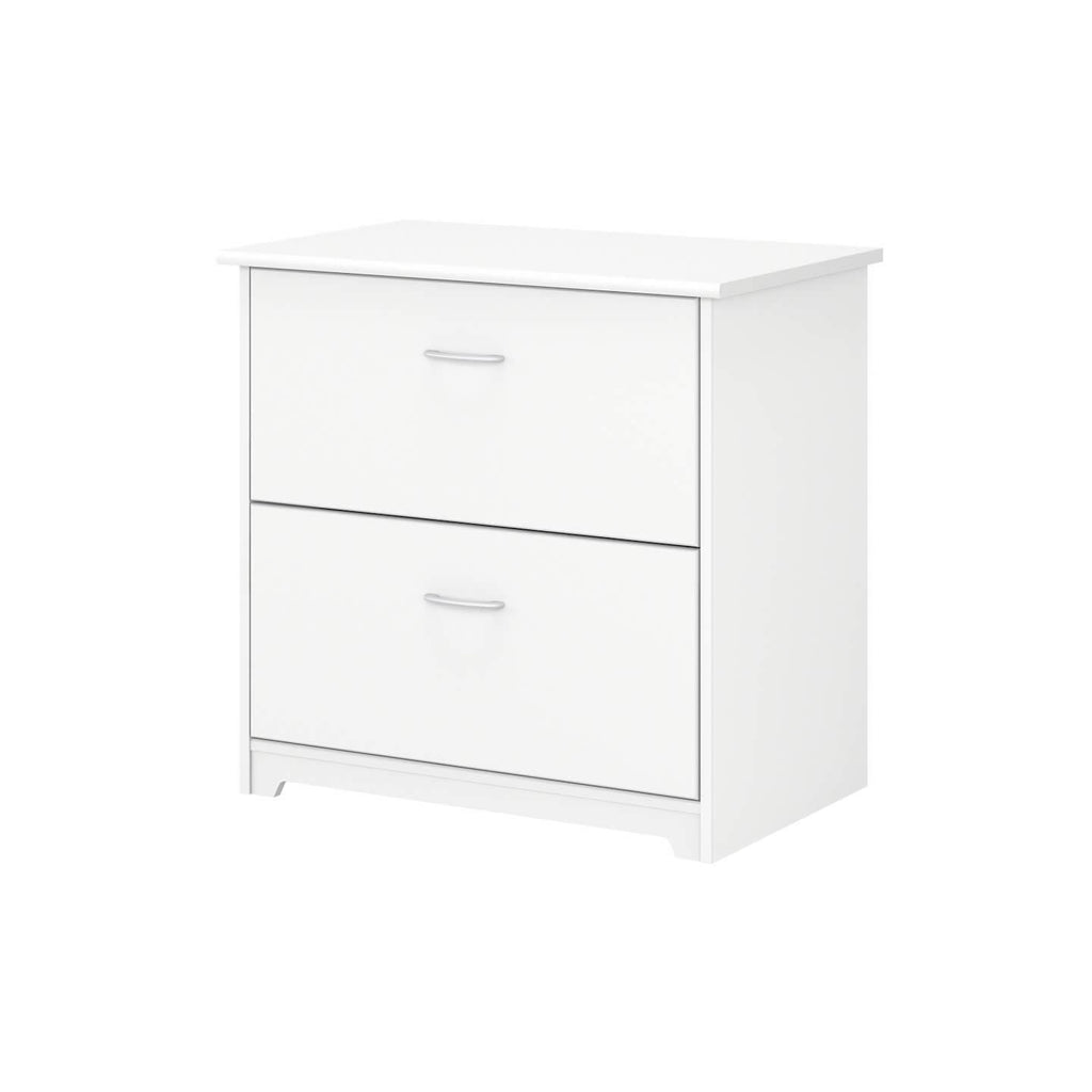 2 Drawer Lateral File Cabinet in Linen White Oak E670379