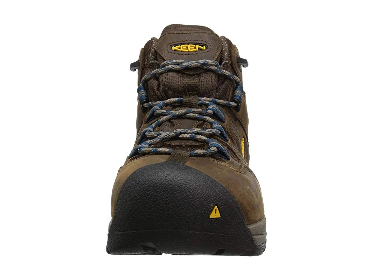 Cascade Brown/Orion Blue Steel Toe Waterproof Mid Work Boots K542093