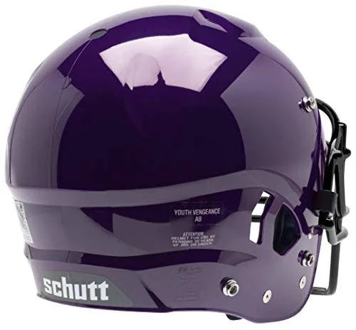 Purple Youth Football Helmet V48490