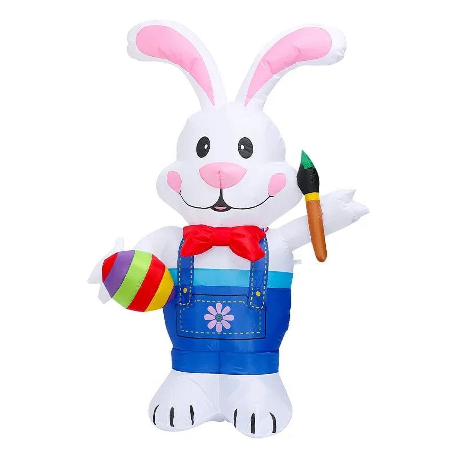 5.9FT Easter Inflatable Bunny with LED H229682