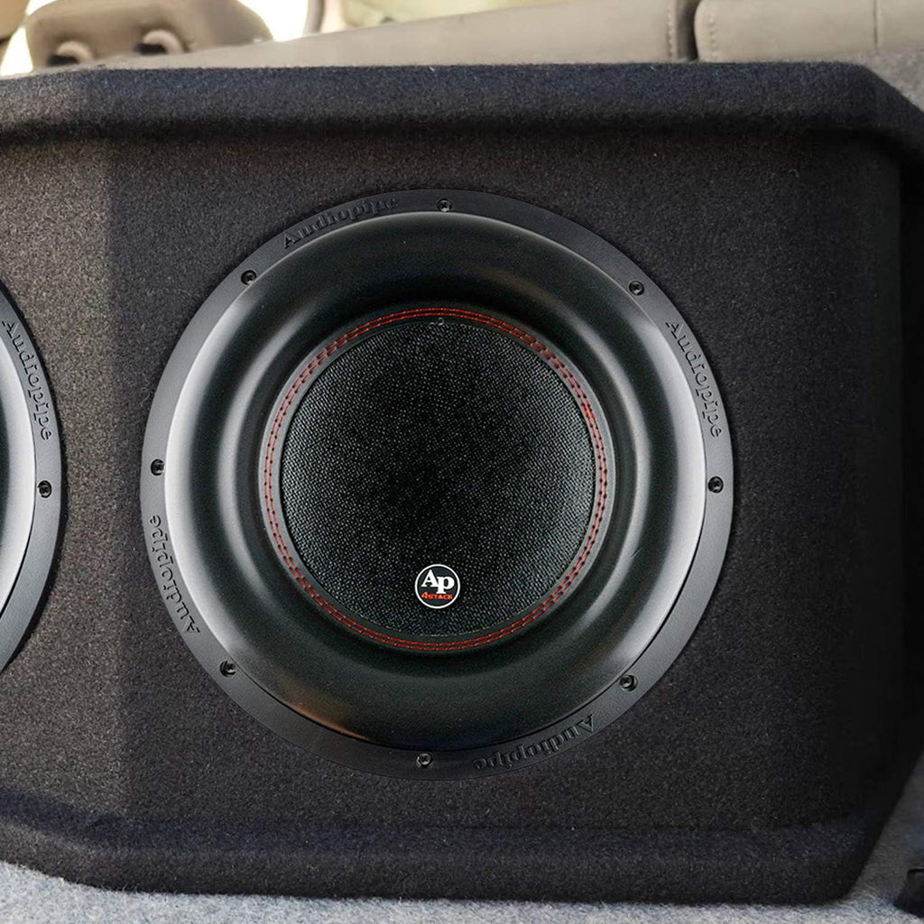12 Inch 2,200 Watt 4 Ohm DVC Car Audio Subwoofer Speaker System, Black (2 Pack) Z614