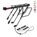 Mountain Bike Rear Rack Luggage Carrier with Light 45KG Z565