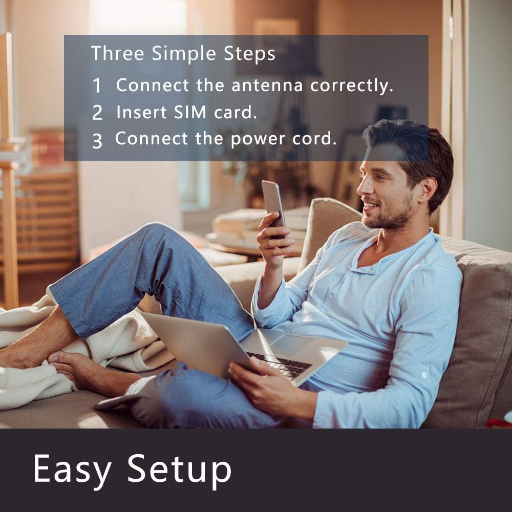 4G LTE Wireless Router with SIM Card Slot Y990