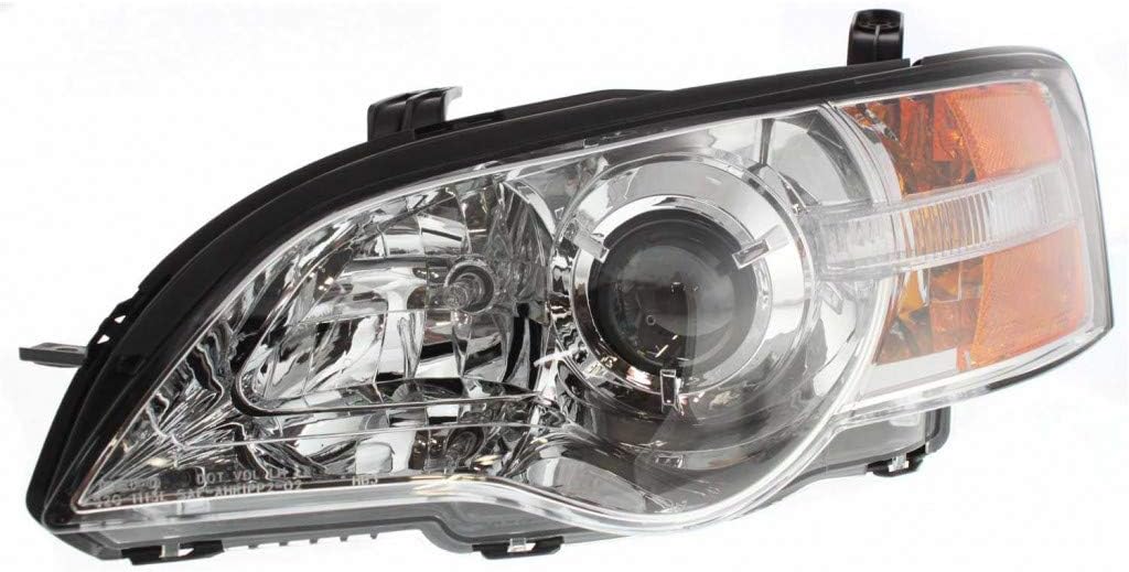 Headlight Assembly Pair for Subaru Legacy/Outback 2006 2007 Halogen H27166