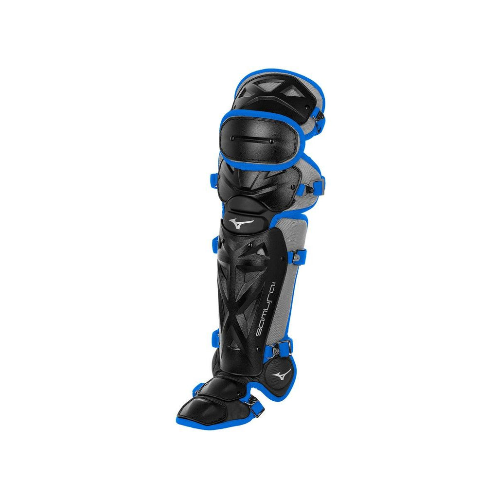 Gray/Navy Youth Shin Guards J710