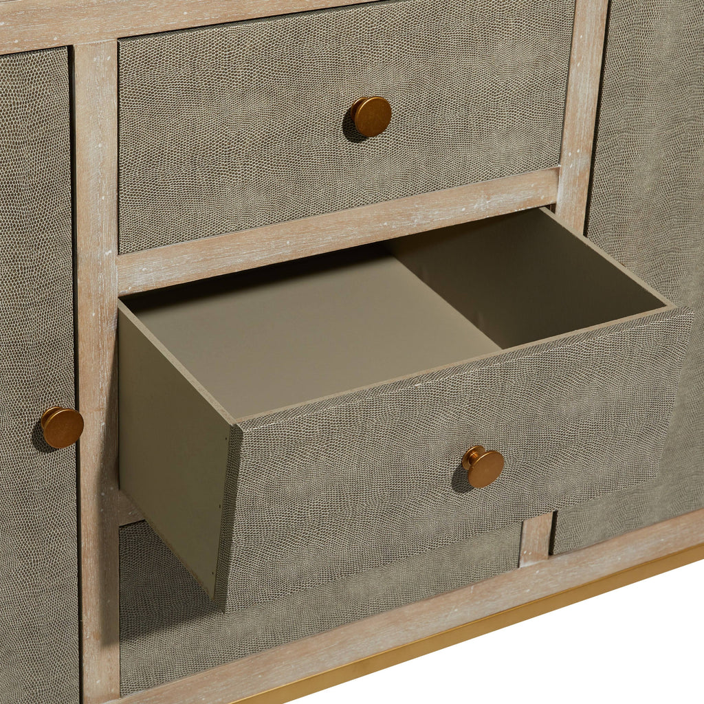 Brown Iron Cabinet F965556