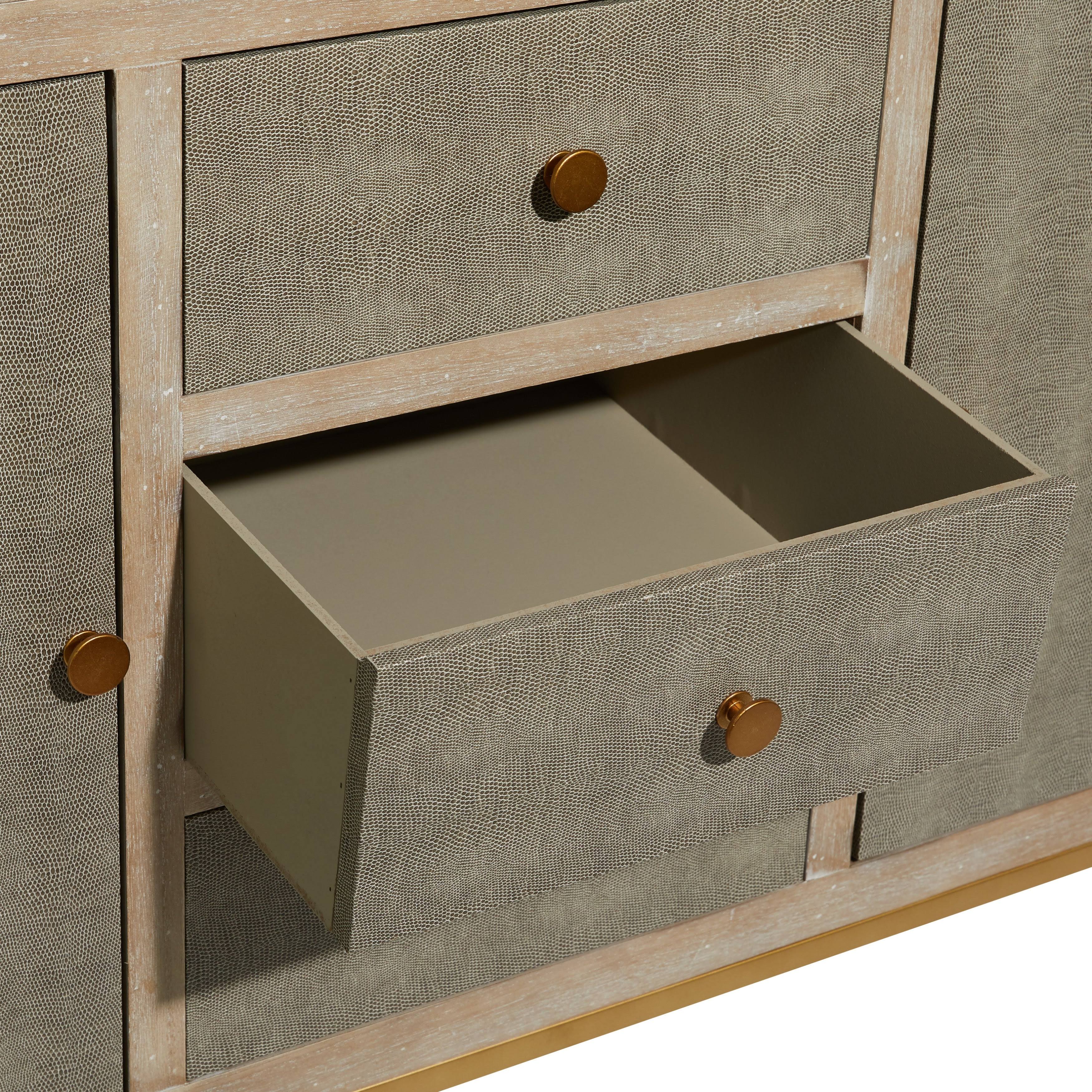 Brown Iron Cabinet F965556