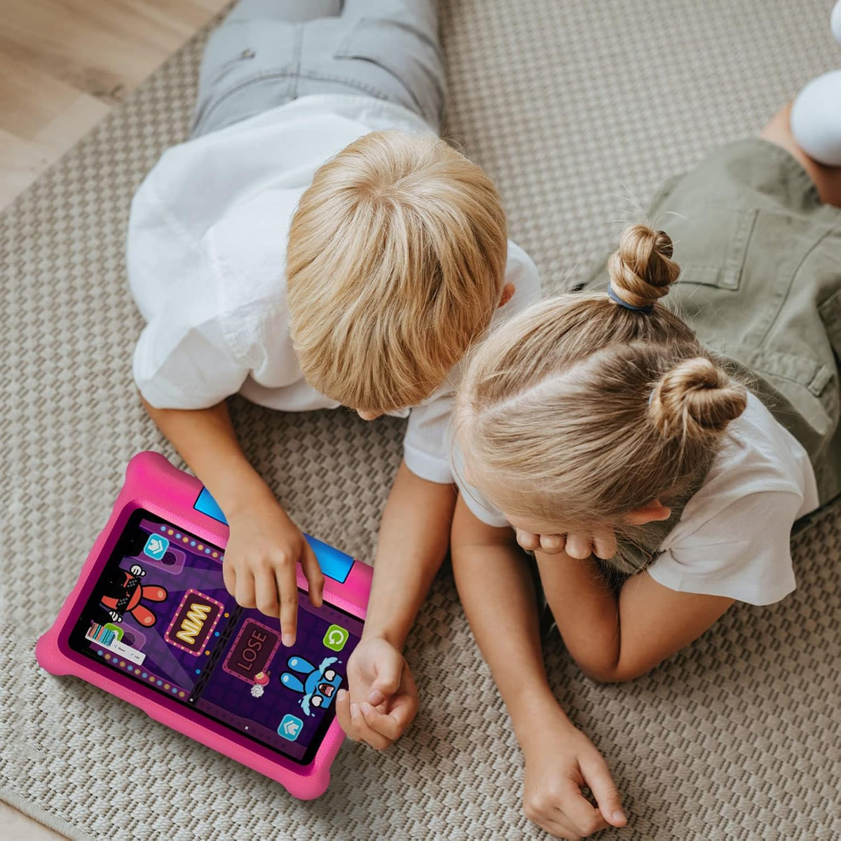 Pink Kids Tablet with Kid-Proof Case U34163