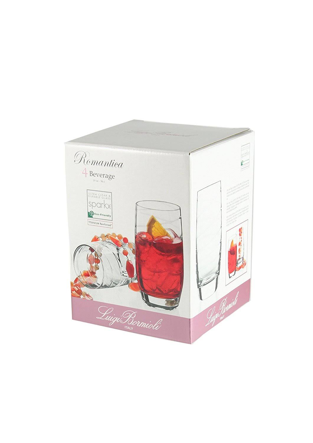 Set of 4 Beverage Glasses W963