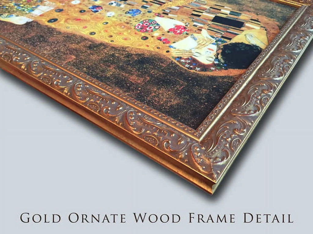 2x Matted 24x20 Gold Ornate Framed Art Print T531