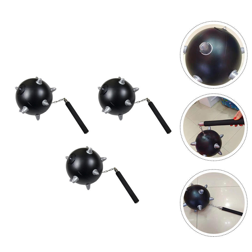 3Pcs PVC Inflatable Hammers for Kids D860465