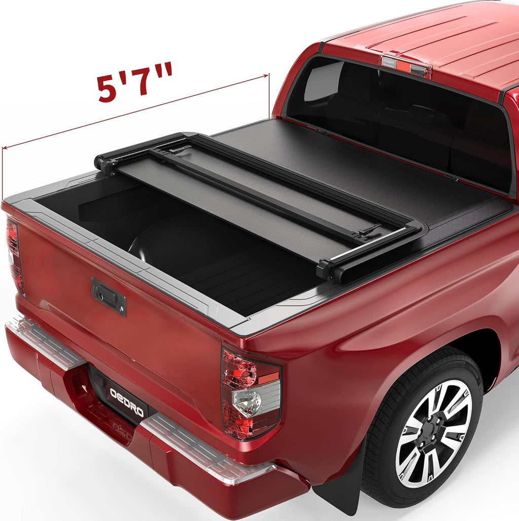Hard Tri-fold Truck Bed Tonneau Cover for 6.5 ft Bed T16949